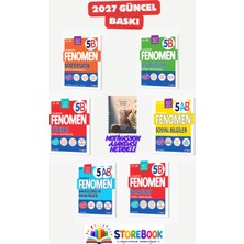 Fenomen Yayıncılık 5.sınıf Matematik B+Fen B+Türkçe B + Paragraf B+Sosyal Ab ve Din Soru Bankası Zamansız Ajanda Hediyeli Maarif Model 2027