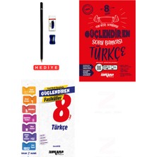 Ankara Yayıncılık 8.sınıf Türkçe Yeni Nesil Sorularla Güçlendiren Fasiküller ve Soru Bankası 2 Kitap Set Kalem Seti Hediyeli