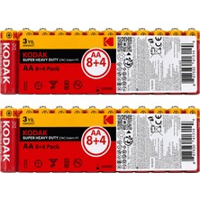 Kodak Kalem Pil Zınc Super Heavy Duty 24 Adet