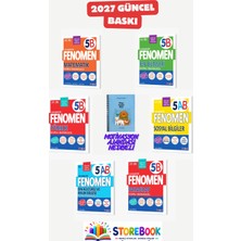 Fenomen Yayıncılık 5.sınıf Matematik B+Fen B+Türkçe B + Paragraf B+Sosyal Ab ve Din Soru Bankası Zamansız Ajanda Hediyeli Maarif Model 2027