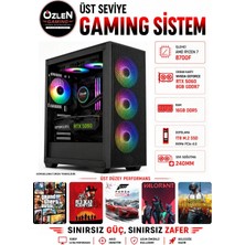 Özlen X40 RYZEN 7 8700F RTX 5060 8GB 16GB DDR5 RAM 1TB M.2 SSD Oyuncu Bilgisayarı