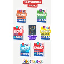 Fenomen Yayıncılık 5.sınıf Matematik B+Fen B+Türkçe B + Paragraf B+Sosyal Ab ve Din Soru Bankası Zamansız Ajanda Hediyeli Maarif Model 2027