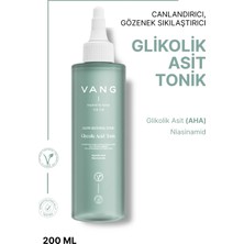 Vang Glikolik Asit Tonik | Canlandırıcı ve Gözenek Sıkılaştırıcı Tonik, Tüm Ciltler İçin 200 ml