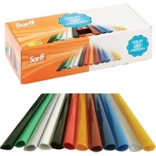 Sarff 15mm Üçgen Sırtlık Şeffaf Renk Seçenekleriyle Ofis Kullanımına Uygun