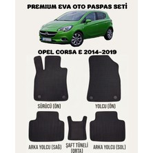 Feyza Oto Opel Corsa E Serisi 2014 - 2019 Arası Araca Özel Premium Eva Paspas Takımı 2 Yıl Garantili Araca Birebir Uyumlu Kalıplar