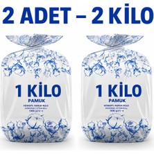 Karvel Medikal Hidrofil Rulo Pamuk 1 kg × 2 Adet – Toplam 2 Kilo Emici Pamuk