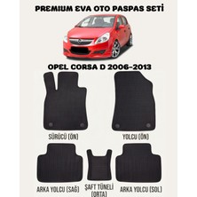 Feyza Oto Opel Corsa D Serisi 2006 - 2013 Arası Araca Özel Premium Eva Paspas Takımı 2 Yıl Garantili Araca Birebir Uyumlu Kalıplar