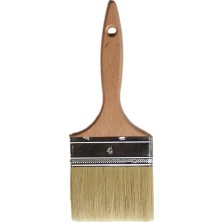 SGS4114 Ahşap Saplı Kestirme Fırça 4 No