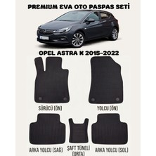 Feyza Oto Opel Astra K Serisi 2015 - 2022 Arası Araca Özel Premium Eva Paspas Takımı 2 Yıl Garantili Araca Birebir Uyumlu Kalıplar