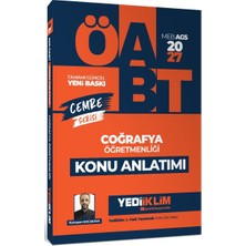 Yediiklim Yayınları 2027 Meb Ags Öabt Cemre Serisi Coğrafya Öğretmenliği Konu Anlatımı