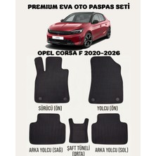 Feyza Oto Opel Corsa F Serisi 2020 - 2026 Arası Araca Özel Premium Eva Paspas Takımı 2 Yıl Garantili Araca Birebir Uyumlu Kalıplar