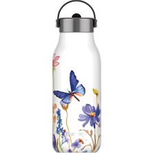 Les Artistes Paris Isı Yalıtımlı Çelik Termos 1000ML Floral Butterfly