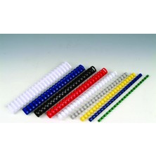 Mapi Spiral Plastik 22Mm Kırmızı 50Li 201 22 03
