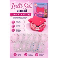 Dz Saç Işıltı Seti Yedeği 10 Set 150 Taş
