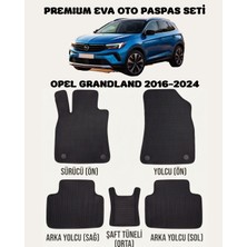 Feyza Oto Opel Grandland Serisi 2016 - 2024 Arası Araca Özel Premium Eva Paspas Takımı 2 Yıl Garantili Araca Birebir Uyumlu Kalıplar
