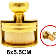 Viteksa Araç Iç Petek Temizleme ve Lastik Parlatma Fırçası Kutulu Yuvarlak Gold