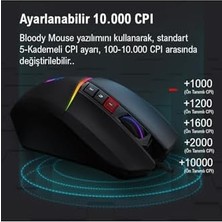 Skygo Revify W60 Max 10.000 Cpı 10 Tuş Optik Rgb Uc3&4 Aktif Kablolu Kırmızı Gaming (Oyuncu) Mouse
