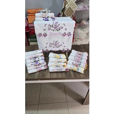 Halime Araz Gülçeyiz Çeyizlik Çiçekli El / Yüz Havlusu 50 x 90