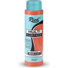 Rich Multi Surface Mercan 2136 Çok Yönlü Boya 500 cc Canlı Renk ve Kolay Uygulama Özelliği