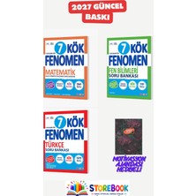 Fenomen Yayıncılık 5.sınıf Kök Matematik+Fen+Türkçe Soru Bankası Seti Zamansız Ajanda Hediyeli Maarif Model Bağlam Temelli 2027