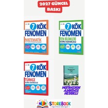 Fenomen Yayıncılık 5.sınıf Kök Matematik+Fen+Türkçe Soru Bankası Seti Zamansız Ajanda Hediyeli Maarif Model Bağlam Temelli 2027
