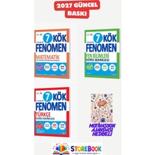 Fenomen Yayıncılık 5.sınıf Kök Matematik+Fen+Türkçe Soru Bankası Seti Zamansız Ajanda Hediyeli Maarif Model Bağlam Temelli 2027