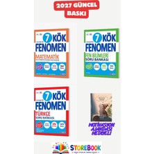 Fenomen Yayıncılık 5.sınıf Kök Matematik+Fen+Türkçe Soru Bankası Seti Zamansız Ajanda Hediyeli Maarif Model Bağlam Temelli 2027