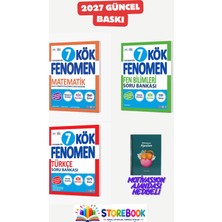 Fenomen Yayıncılık 5.sınıf Kök Matematik+Fen+Türkçe Soru Bankası Seti Zamansız Ajanda Hediyeli Maarif Model Bağlam Temelli 2027