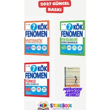 Fenomen Yayıncılık 5.sınıf Kök Matematik+Fen+Türkçe Soru Bankası Seti Zamansız Ajanda Hediyeli Maarif Model Bağlam Temelli 2027