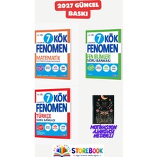 Fenomen Yayıncılık 5.sınıf Kök Matematik+Fen+Türkçe Soru Bankası Seti Zamansız Ajanda Hediyeli Maarif Model Bağlam Temelli 2027