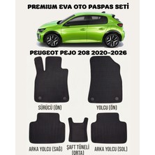 Feyza Oto Peugeot Pejo 208 Serisi 2020 - 2026 Arası Araca Özel Premium Eva Paspas Takımı 2 Yıl Garantili Araca Birebir Uyumlu Kalıplar