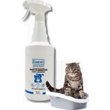 Kedi Kumu Koku Giderici Parfümsüz Dezenfektan 1 Lt