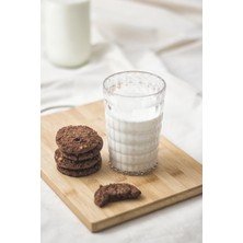 NY Home Allegra Şeffaf Akrilik Bardak | 400 ml Su, Meşrubat, Sunum ve Kahve Yanı Için | Cam Değildir |