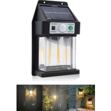Dikey 3 Ledli Güneş Enerjili LED Nemere