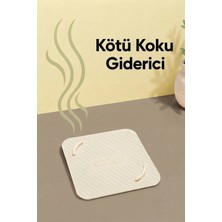 ozzen Krem Kötü Koku Böcek Önleyici Silikon Mat Banyo Mutfak Lavabo Balkon Gider Tıpası Kapağı