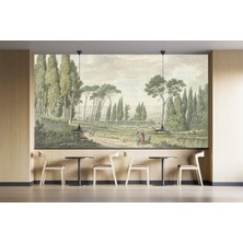 Arterior Wallpaper Italya Villa Yolu Poster Duvar Kağıdı