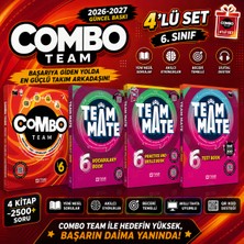 6. Sınıf Combo Team 4’lü Ingilizce Set – Practice Test, Vocabulary, Test Book ve Practice & Skills | 2026-2027 Güncel Baskı