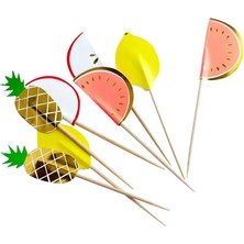 Meri Meri - Fruit Party Picks - Meyveli Ikramlık Çubukları