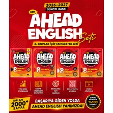 Ahead English 8. Sınıf 4’lü Süper Set – Practice Book + Test Book + Test Booklet + Vocabulary Book (2026-2027 Güncel Baskı)