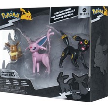 Jazwares Pokemon Select Eevee Espeon Umbreon Figür Seti