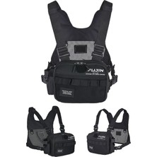 Fujin Tactical Vest Black Balıkçı Çantası