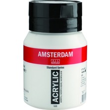Amsterdam Akrilik Boya 500Ml Titan Beyaz Renk Standart Serisi Dayanıklı ve Hızlı Kuruyan
