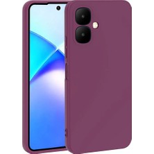 Teknosepetim Sparkgo2 ile Uyumlu Silikon Kılıf Ultra Esnek Ince Içi Kadife Dış Yüzeyi Mat  Kapak Mor