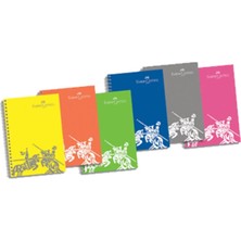 Plastik Kapak Defter 140 Yaprak Kareli