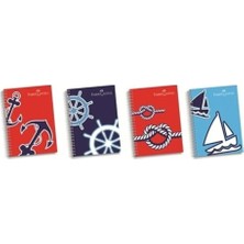 Faber Pp Kapak Marine Kareli Defter 80 YP.400107