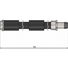 Fren Hortumu Arka [ Mercedes Sprinter 4.6 06-.. ] Cavo Cav C900 623A (2'li Paket)