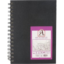 Südor MN07-5 Eskiz Sert Kapak Spiralli Defter A5 100 gr 80YP
