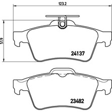 Art Balata Arka Ford C-Max (07-10) Focus Ii-Iii (04-12)(12-18) Tourneo Connect (02-13)(14-) Transit (02-
