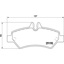 Balata Arka Mercedes Sprinter (06-) Vw Crafter Art A06.1983
