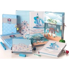 Bayındır Hatıra Defteri Kilitli Gemici 128 Yaprak 14X20 cm BHE0480
